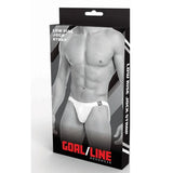 GOAL LINE Low Rise Jockstrap - WHITE LXL