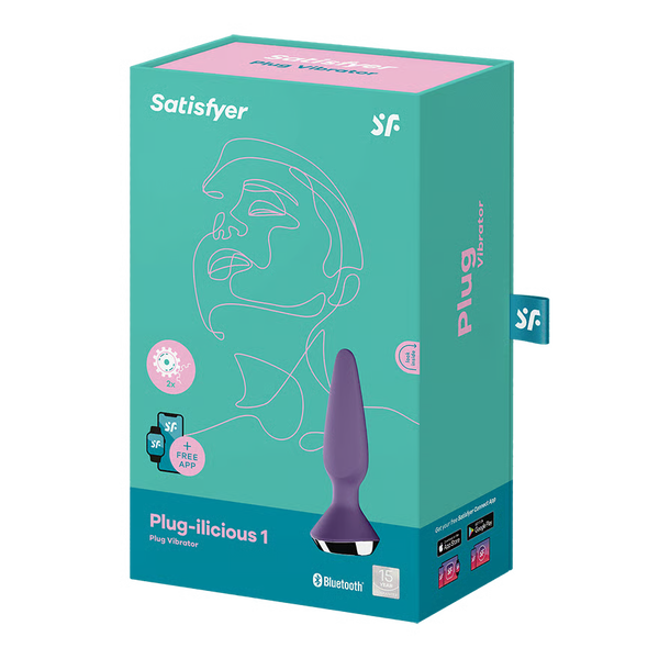 Satisfyer Plug-ilicious 1 App-Controlled Vibrating Butt Plug