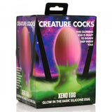 Xeno Egg Glow in the Dark Silicone Egg Dildo
