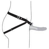 2" Erection Realistic Sheath Black with Adjustable Harness