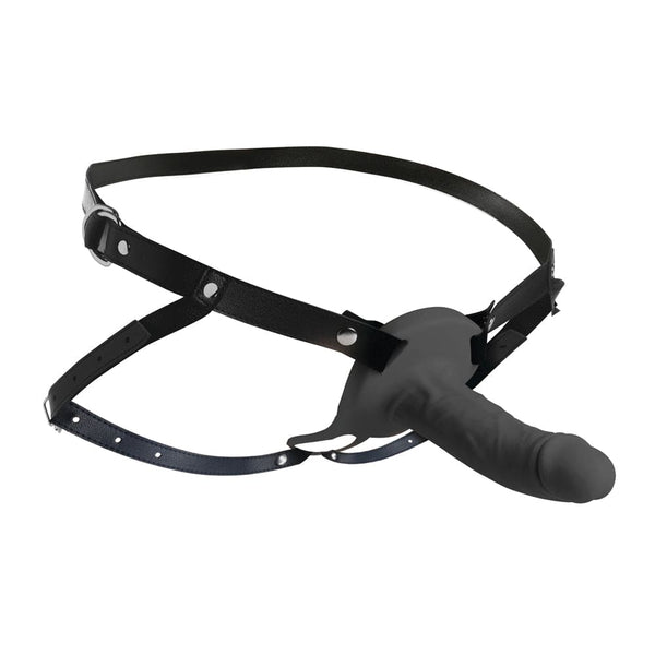 2" Erection Realistic Sheath Black with Adjustable Harness