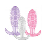 Hott Products Wet Dreams Crystal Ballers 3-Piece Anal Plug Set