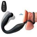 Axis Gyrating Prostate Vibrator with C-Ring w/ remote