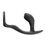 Fun Factory Bootie Ring Black Cock Ring with Butt Plug