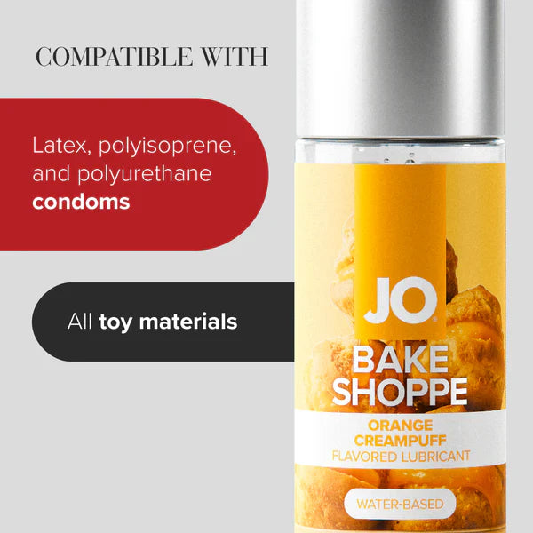 JO Bake Shoppe Orange Creampuff Water-Based Lubricant 60mL