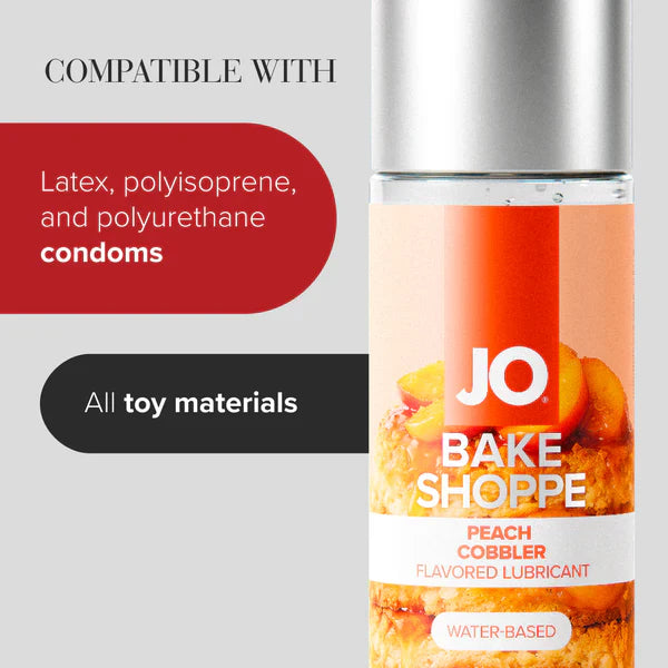JO Bake Shoppe Peach Cobbler Water-Based Lubricant 60mL