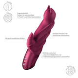 Fun Factory Darling Devil Wine Red Rabbit Vibrator