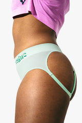 Virtue Women's Small JockVStrap Rib Briefs
