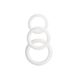 Adore U Hôm Clear Silicone Cock Ring Set