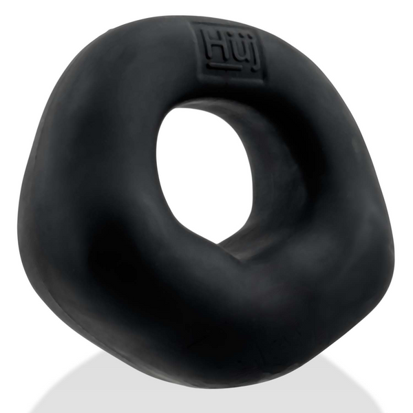 Hünkyjunk FIT BULGE Black Fog Padded Hung-Style Cock Ring