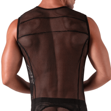 Absolu Male Seduction Mesh Tank Top XL/XXL