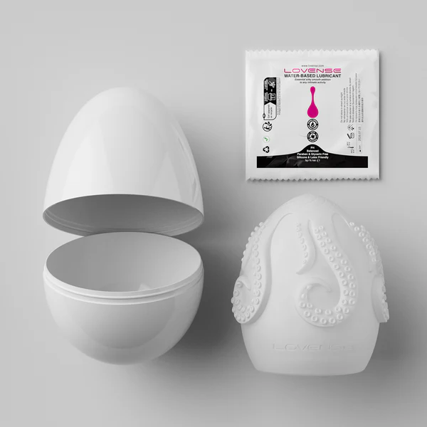 Lovense Kraken Single Egg Masturbator - Single-Use Textured Stroker
