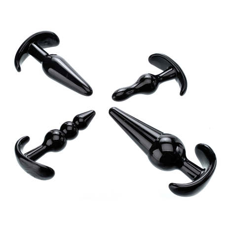 Adam & Eve 4-Piece Anal Plug Kit (Bag)