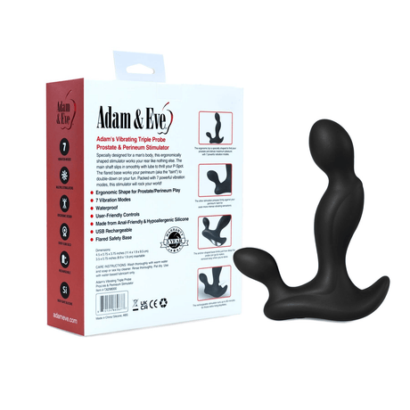Adam & Eve Adam's Vibrating Triple Probe