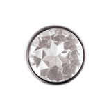 Adam & Eve Clear Gem Anal Plug Medium