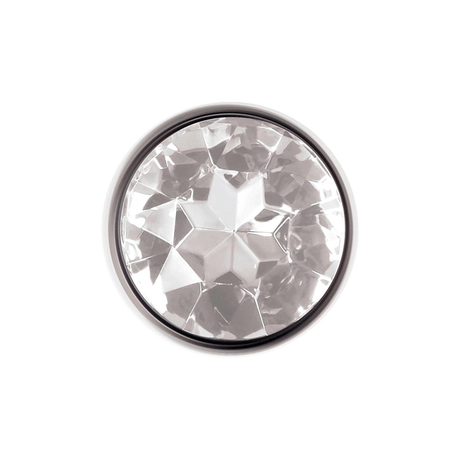 Adam & Eve Clear Gem Anal Plug Medium