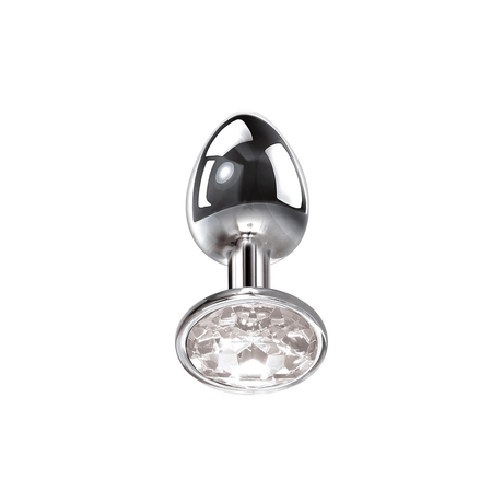 Adam & Eve Clear Gem Anal Plug Small