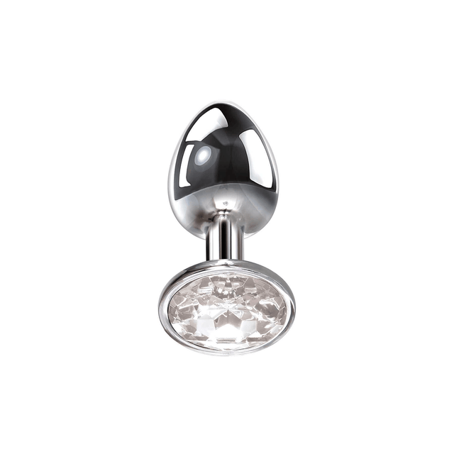 Adam & Eve Clear Gem Anal Plug Small