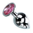 Adam & Eve Pink Gem Anal Plug Large