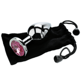 Adam & Eve Pink Gem Anal Plug Large
