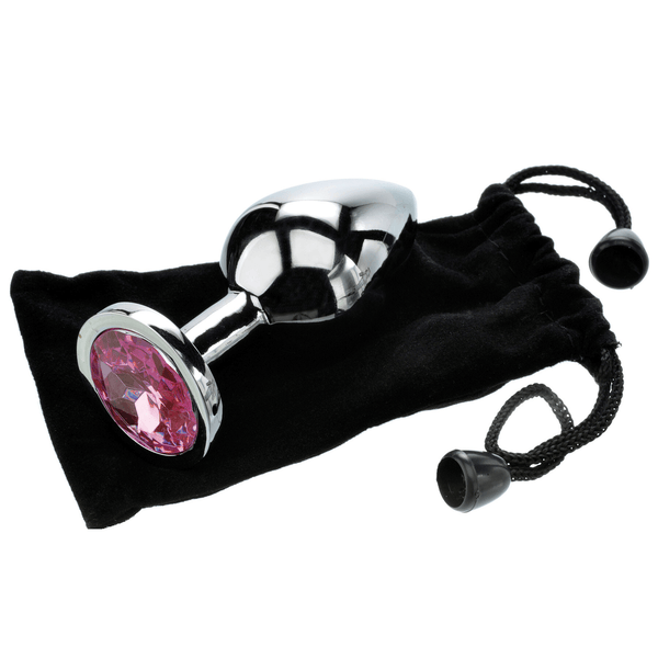 Adam & Eve Pink Gem Anal Plug Large