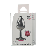 Adam & Eve Pink Gem Anal Plug Medium