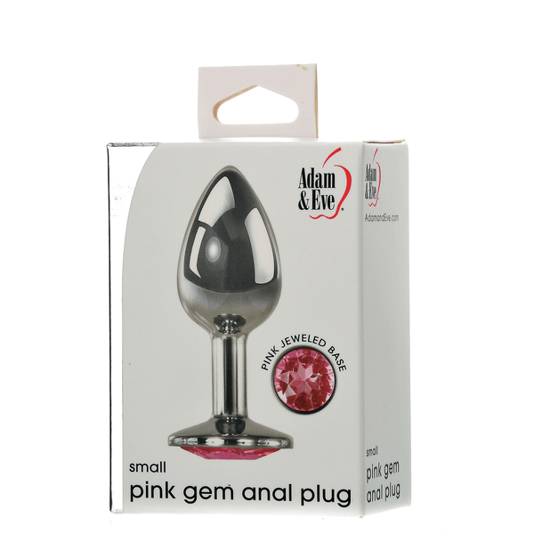 Adam & Eve Pink Gem Anal Plug Small