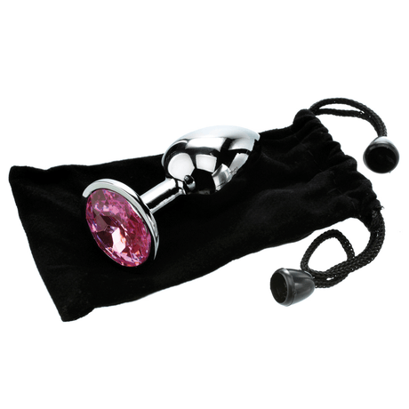 Adam & Eve Pink Gem Anal Plug Small