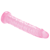 Adam & Eve Pink Jelly Slim Dildo