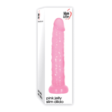Adam & Eve Pink Jelly Slim Dildo