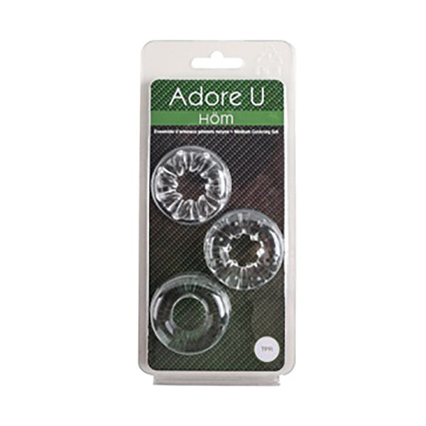 Adore U Hôm Medium Cock Ring Set