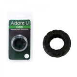 Adore U Höm - Textured Cockring - Black
