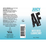Juicy AF Water-Based Lubricant 118mL