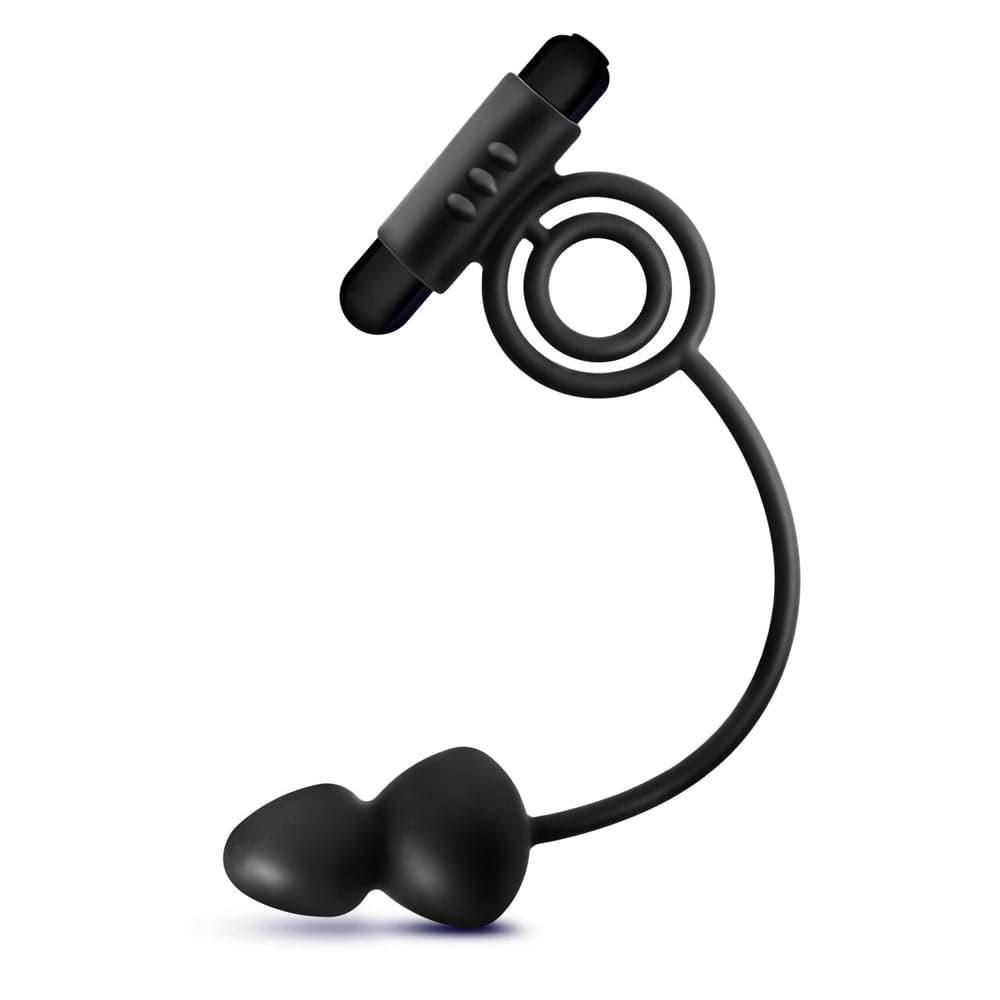 Anal Adventures - Anal Plug with Vibrating Cock Ring