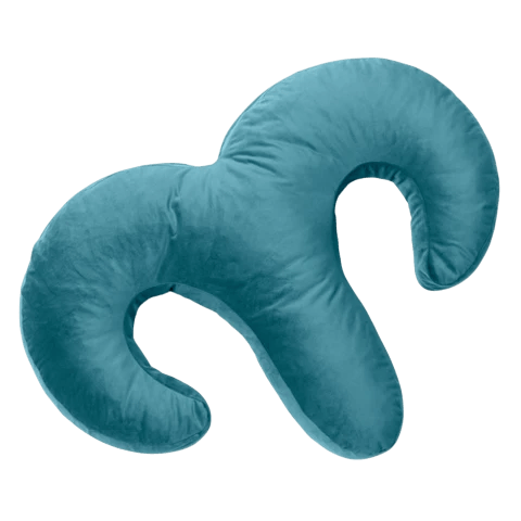 Arie Duo Spooning Pillow Blue