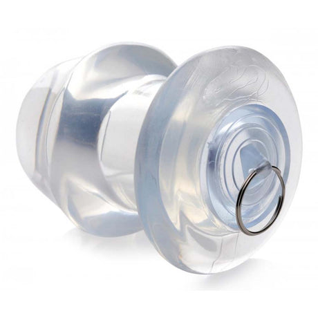 Ass Bung Hollow Anal Dilator w Plug - Lg
