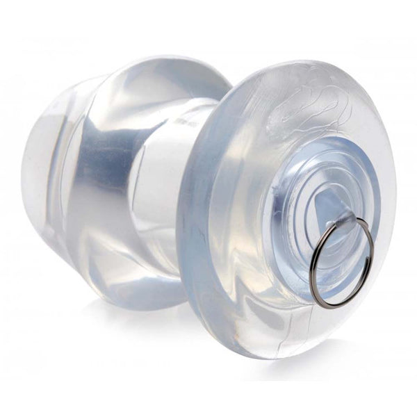 Ass Bung Hollow Anal Dilator w Plug - Lg
