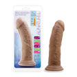 Au Naturel - 8" Dildo - Mocha - Suction Cup Base