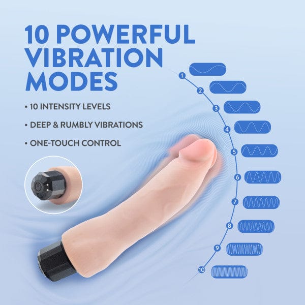 Au Naturel Dildo Vibe – Vanilla Ice – Beige