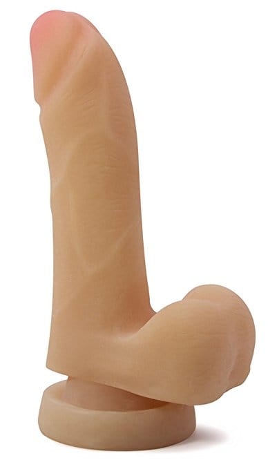 Au Naturel Mighty Mike Dildo - G-Spot - Suction Cup Base - Beige