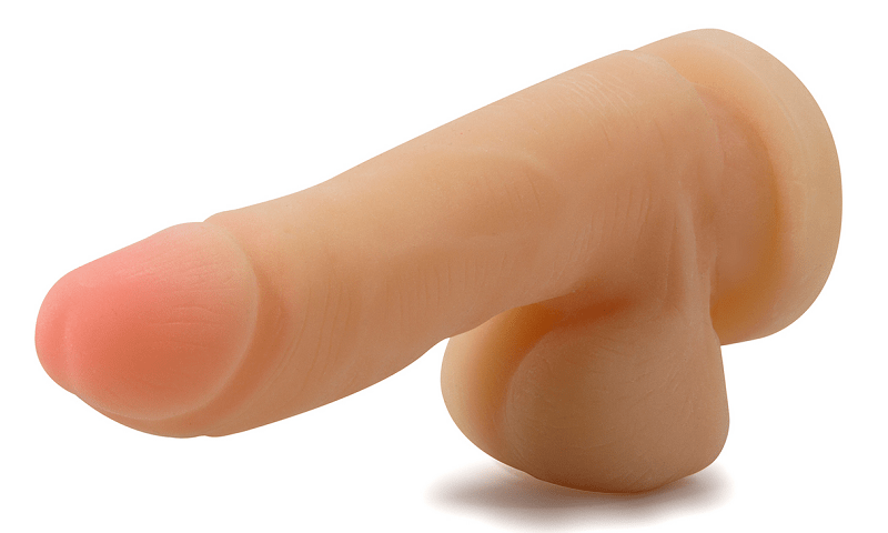 Au Naturel Mighty Mike Dildo - G-Spot - Suction Cup Base - Beige
