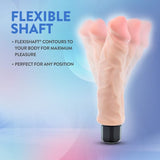 Au Naturel Vibrating Dildo – Big Easy – Beige
