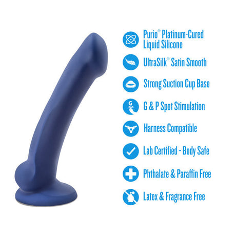 Avant Dildo - D10 - Ergo Mini Indigo