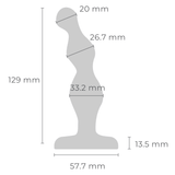 B-Vibe Anal Beads - Stainless Steel