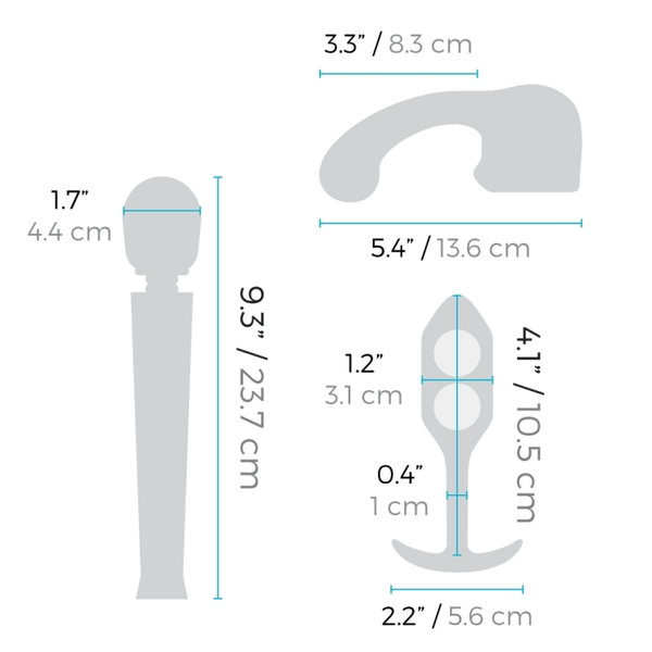 B-Vibe Anal Massage & Education Set