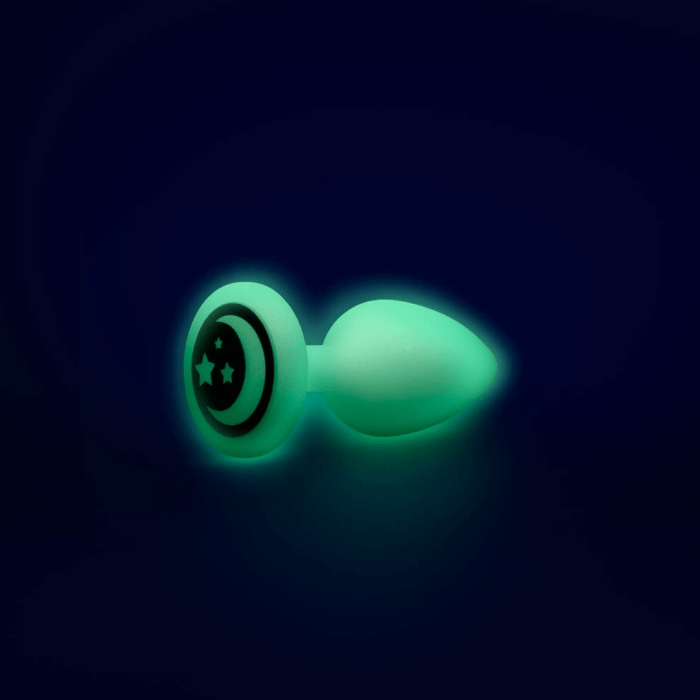 B-Vibe ASStronaut Glow-in-Dark Butt Play Set - Anal Plug Set