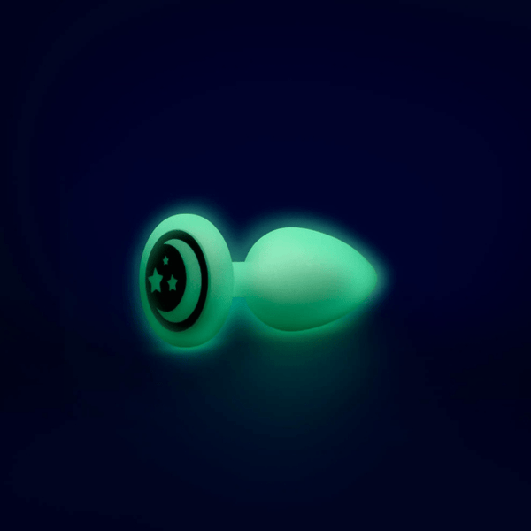 B-Vibe ASStronaut Glow-in-Dark Butt Play Set - Anal Plug Set
