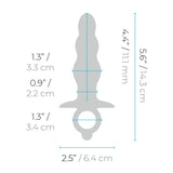 B-Vibe Bounce Beaded Silicone Anal Plug