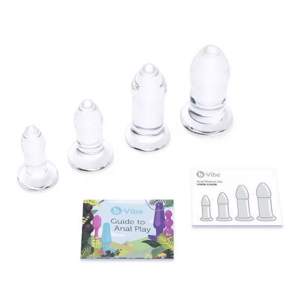 b-Vibe Glass Anal Dilators Training Set