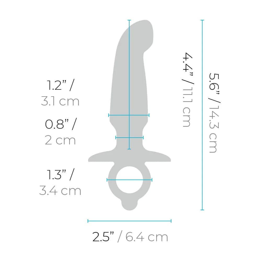 B-Vibe Hither Silicone Prostate Plug